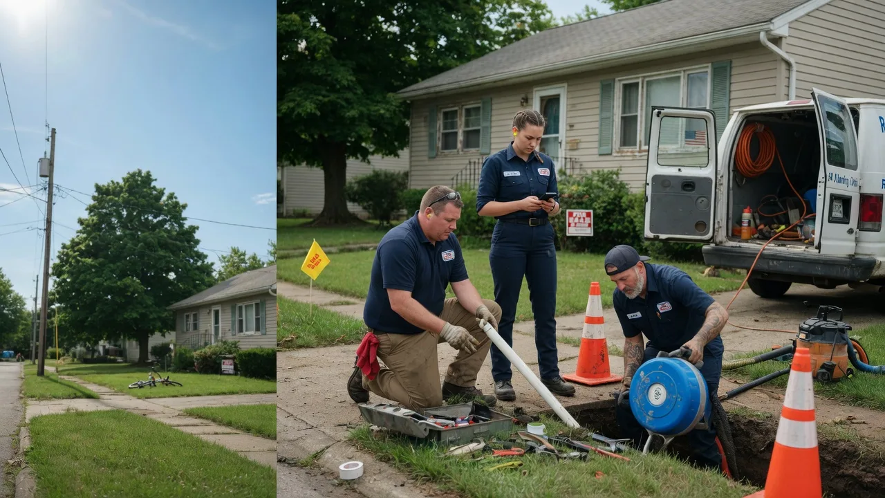 Sewer Line Repair in Pana, IL near me